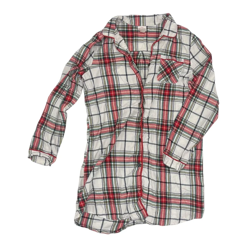 Nightgown By Target In Plaid Pattern, Size:L Masculine Men's Thick