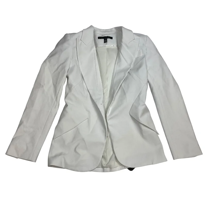 Blazer By White House Black Market In White, Size: Xs Cclassic Men's Tweed