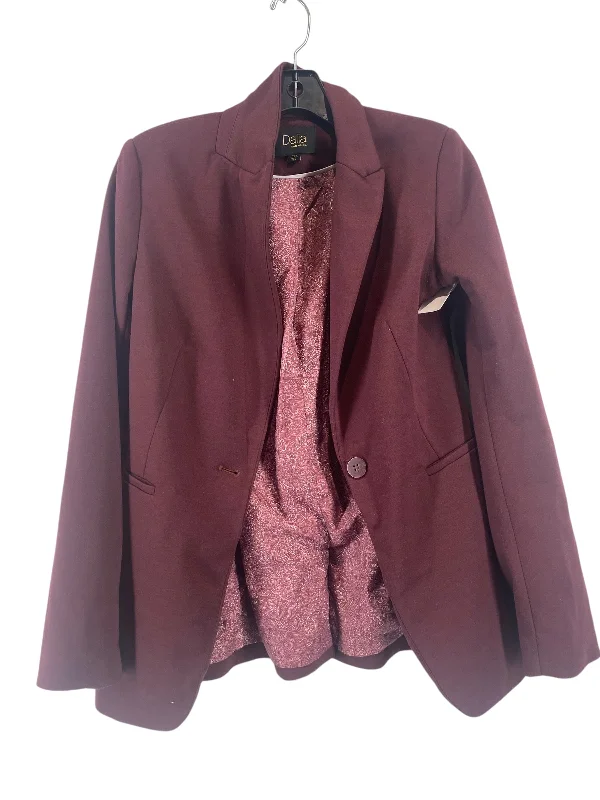 Blazer By Dalia In Maroon, Size: M Modern Men's 