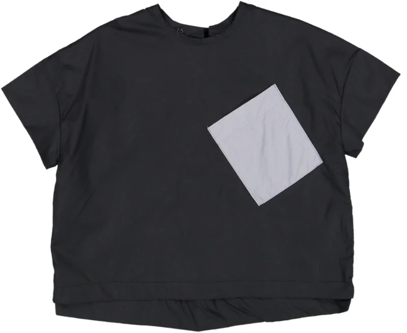 SS22-12.1-Asi Shirt-Black Trendy Men's Oversized