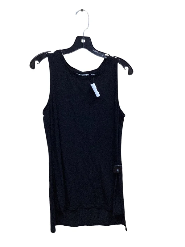 Athletic Tank Top By Athleta In Black, Size: S Sleek Men's Metallic