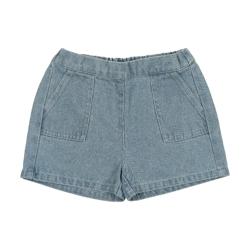 Coco Blanc Denim Shorts Blue Denim Stylish Men's Neon