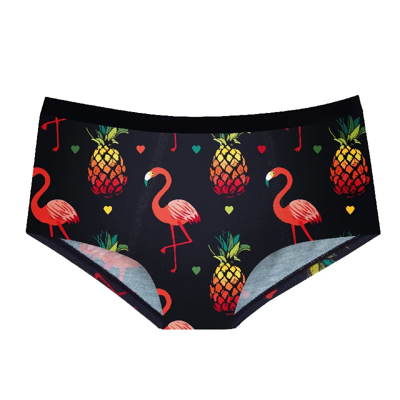 Flamingos - Cheeky Brief Bohemian Men's Free