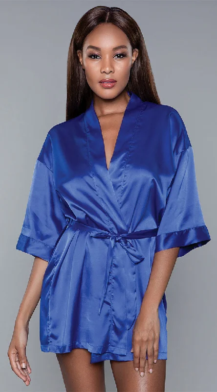 Layla Getting Ready Satin Robe Cool Men's Distressed