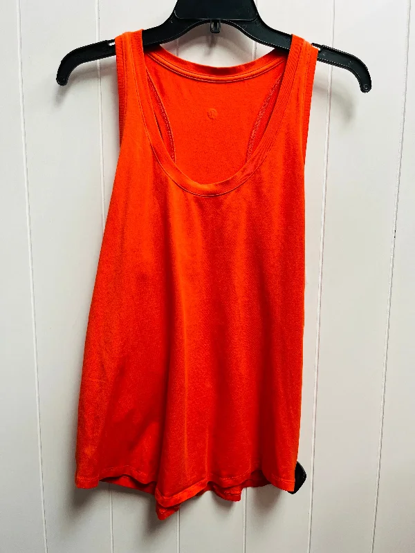 Athletic Tank Top By Lululemon In Orange, Size: L Relaxed Men's Australian 