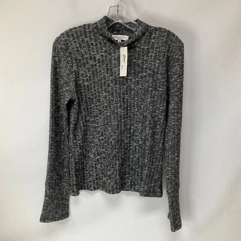 Grey Top Long Sleeve Michael Stars, Size M Casual Men's Japanese 