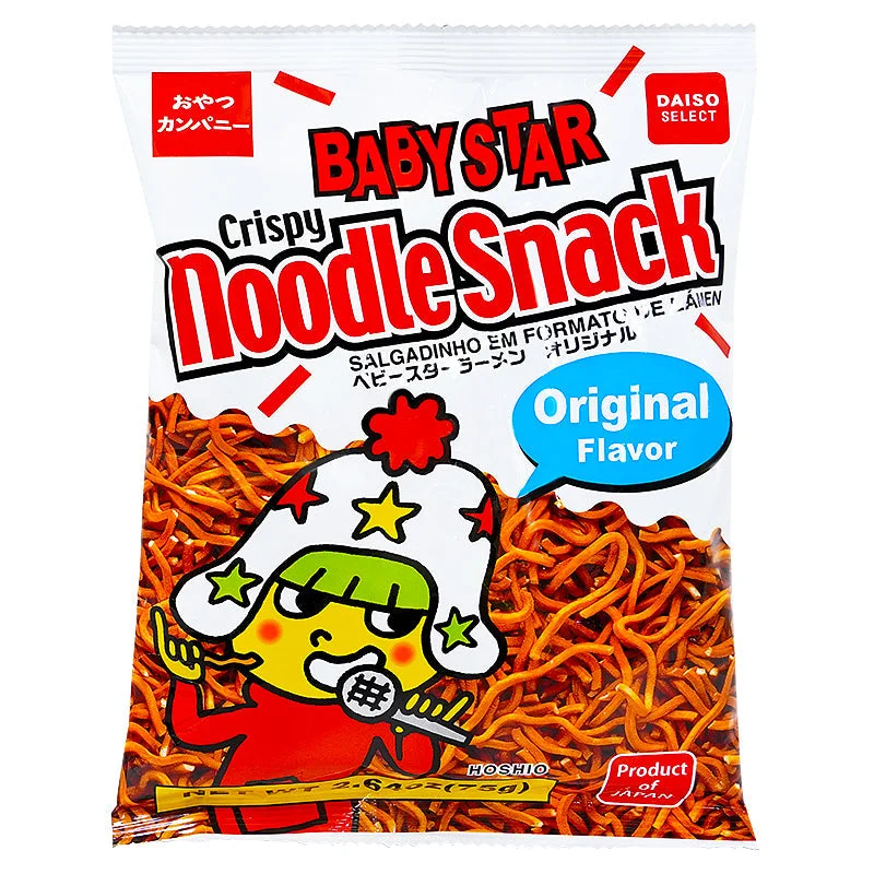 Baby Star Noodle Snack Original Flavor Rugged Men's Outdoor 