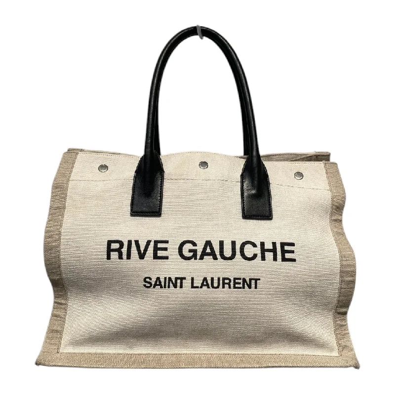 SAINT LAURENT/Tote Bag/CRM/ Laid