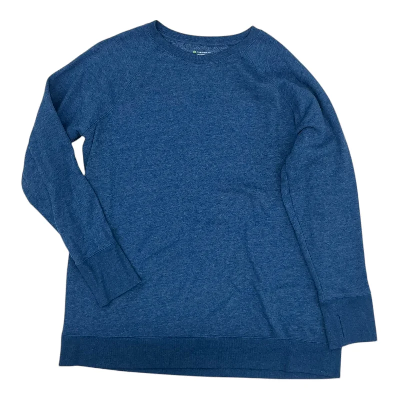 Sweatshirt Crewneck By Tek Gear In Blue, Size:1X Dapper Men's Bow