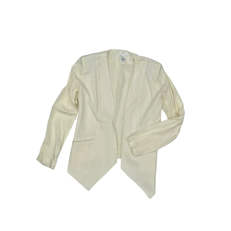 Blazer By Esley In Cream, Size:S Modern Men's Tech