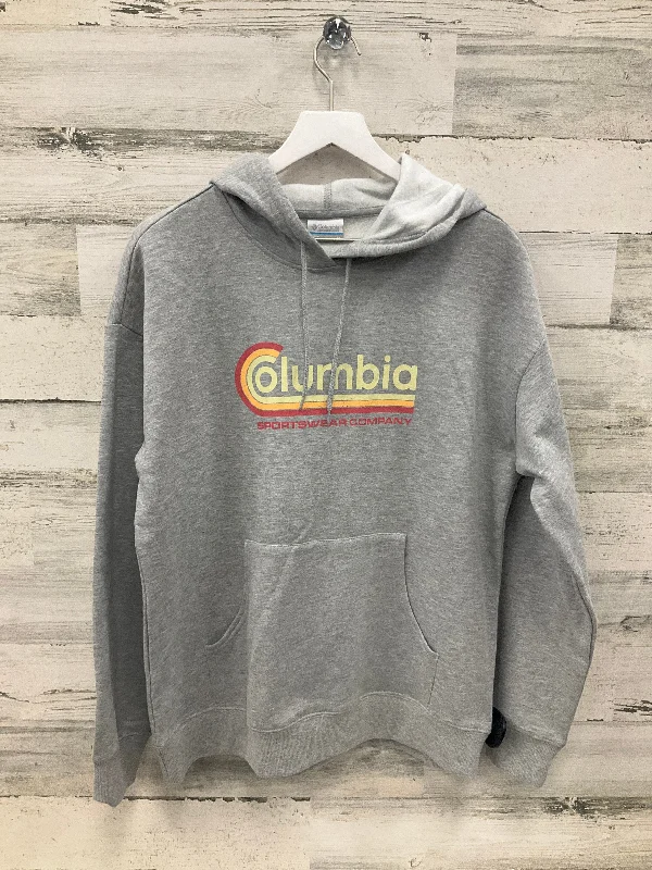 Sweatshirt Hoodie By Columbia In Grey, Size: M Luxurious Men's High