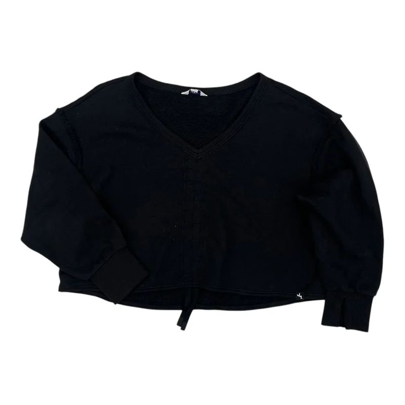 Sweatshirt Crewneck By Joy Lab In Black, Size:L Sharp Men's Italian