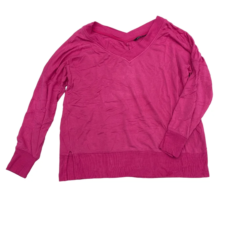 PINK TOP LS by PEACH Size:S Cozy Men's Winter