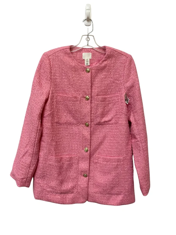 Blazer By H&m In Pink, Size: S Monochromatic Office Style