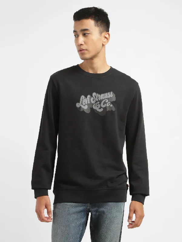 Men's Brand Logo Crew Neck Sweatshirt Tough Men's Tactical