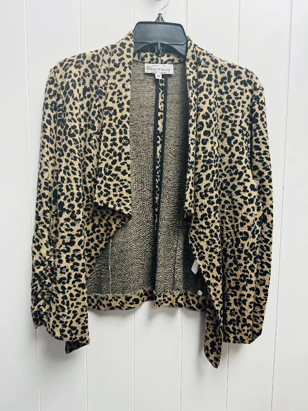 Blazer By Elliott Lauren In Animal Print, Size: M Laid