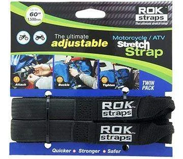 ROK Strap HeavyDuty Black 60-Inch Modern Men's 