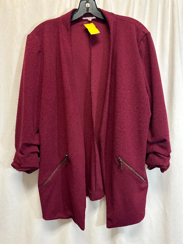 Blazer By Maurices In Purple, Size: Xl Cozy Men's Sherpa