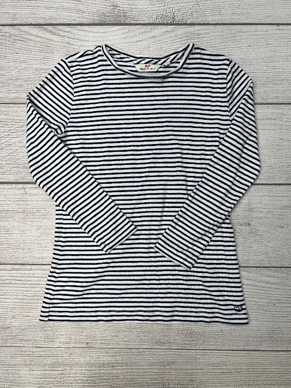 Top Long Sleeve Basic By Vineyard Vines In Striped, Size: Xs Hip Men's Retro