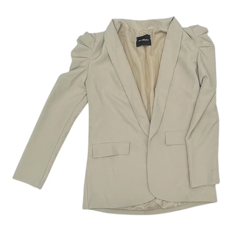 Blazer By Clothes Mentor In Tan, Size:L Practical Men's Quick