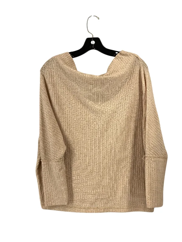 Sweatshirt Crewneck By Umgee In Beige, Size: M Traditional Men's Country