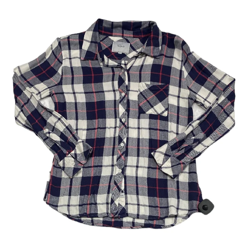 Top Long Sleeve By Rails In Plaid Pattern, Size: M Tough Men's Tactical