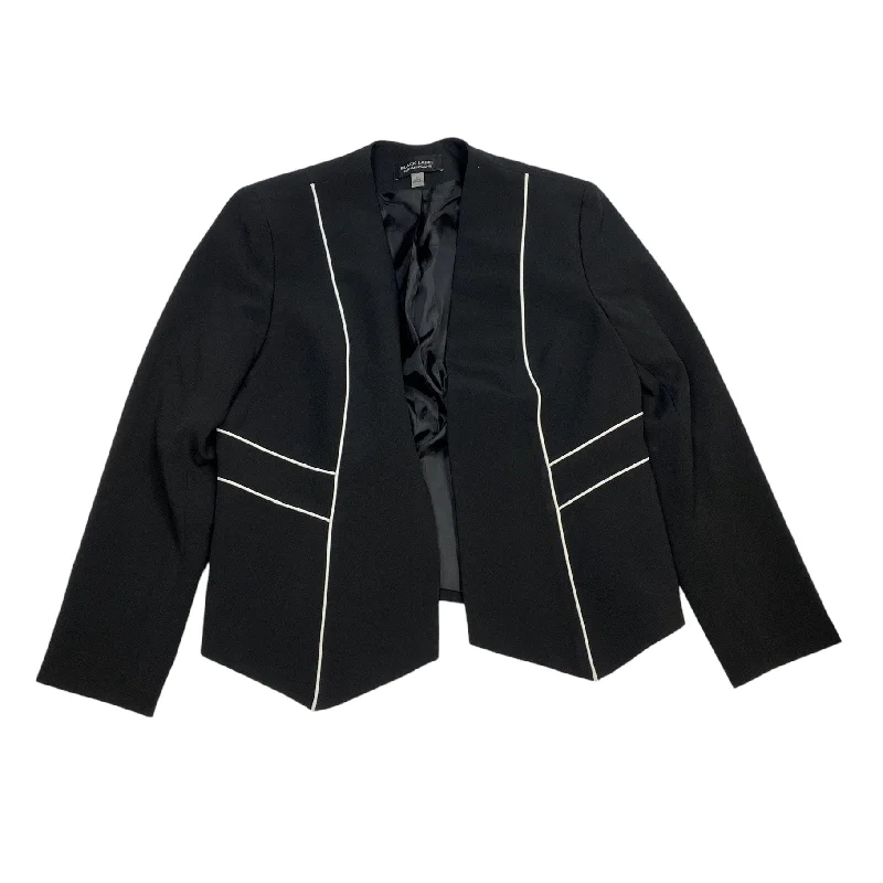 Blazer By Evan-picone In Black, Size: L Sporty Men's Athleisure 