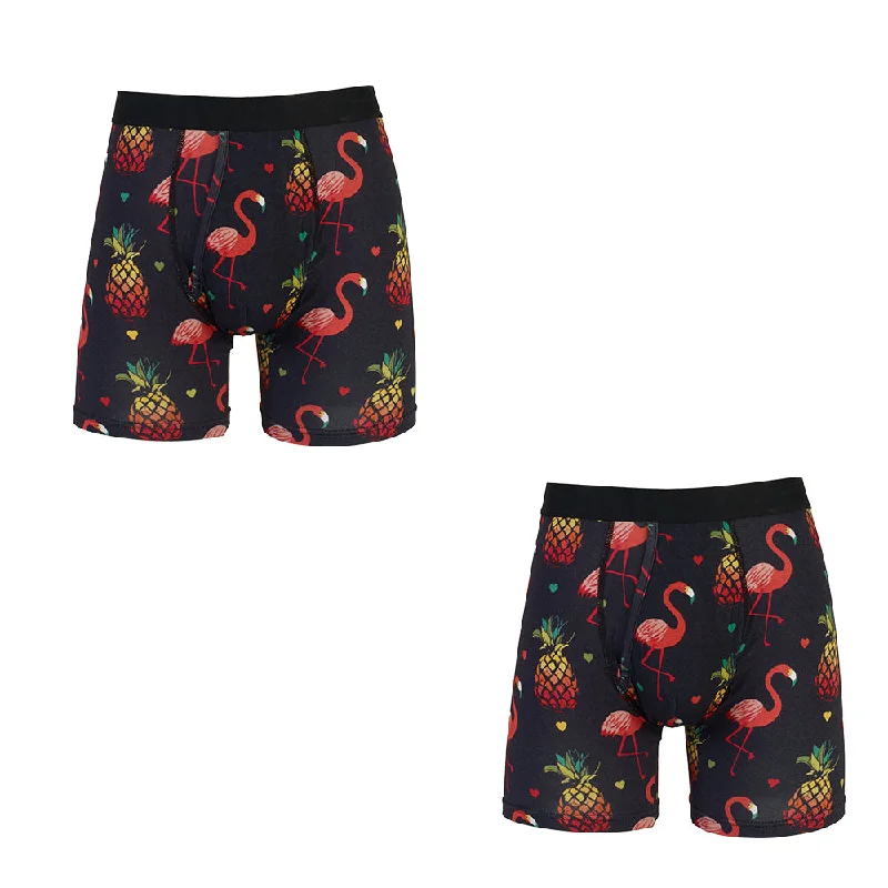 Matchmaker - Boxer/Boxer - Flamingos Masculine Men's Thick