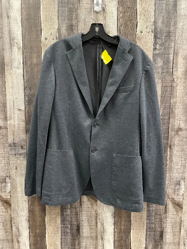 Blazer By Uniqlo In Grey, Size: L Bold Men's Animal