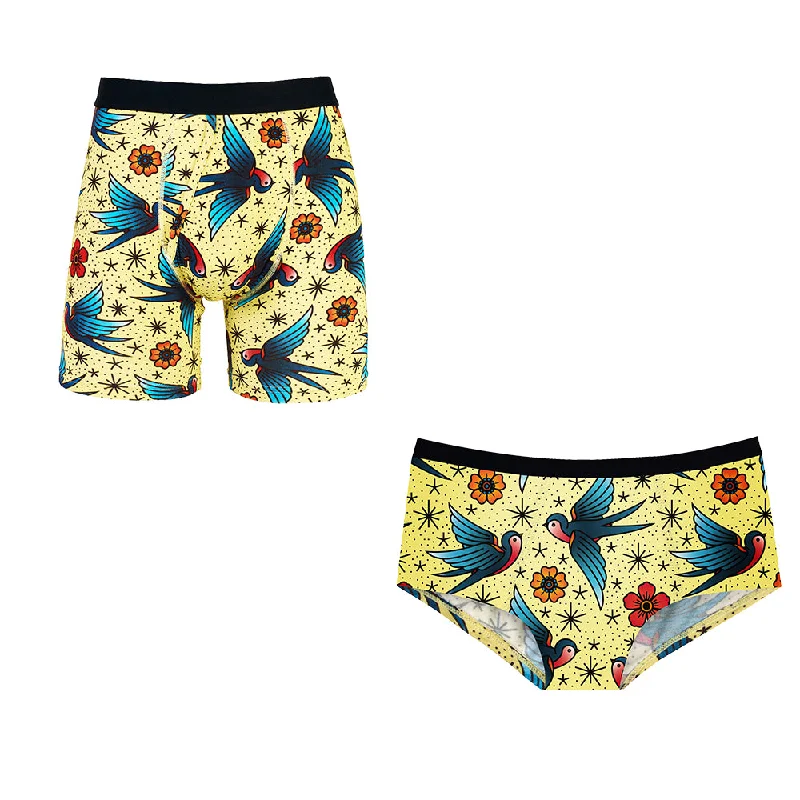 Matching Pairs Cheeky/Boxer - Jerry Tough Men's Military