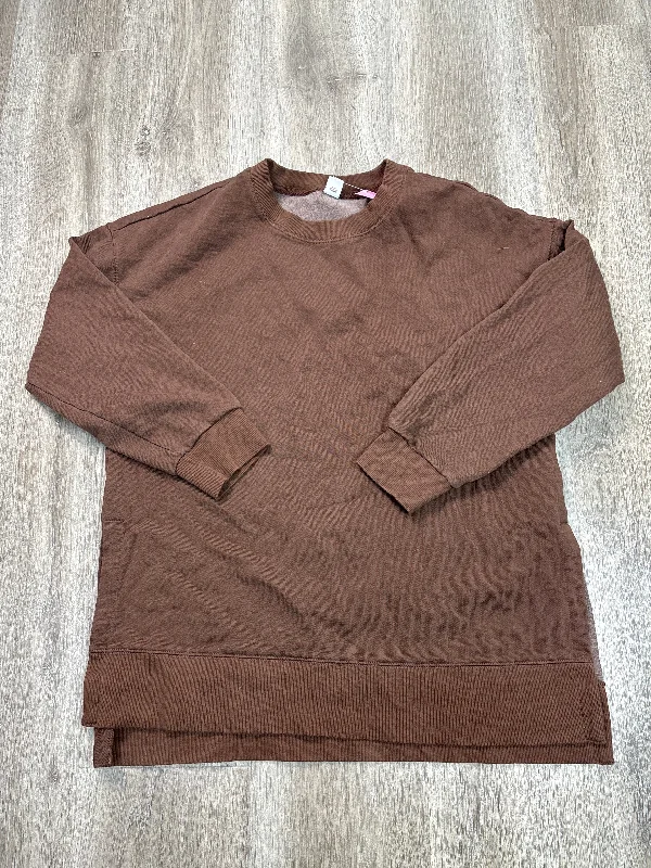 Sweatshirt Crewneck By Old Navy In Brown, Size: S Classic Men's Pin