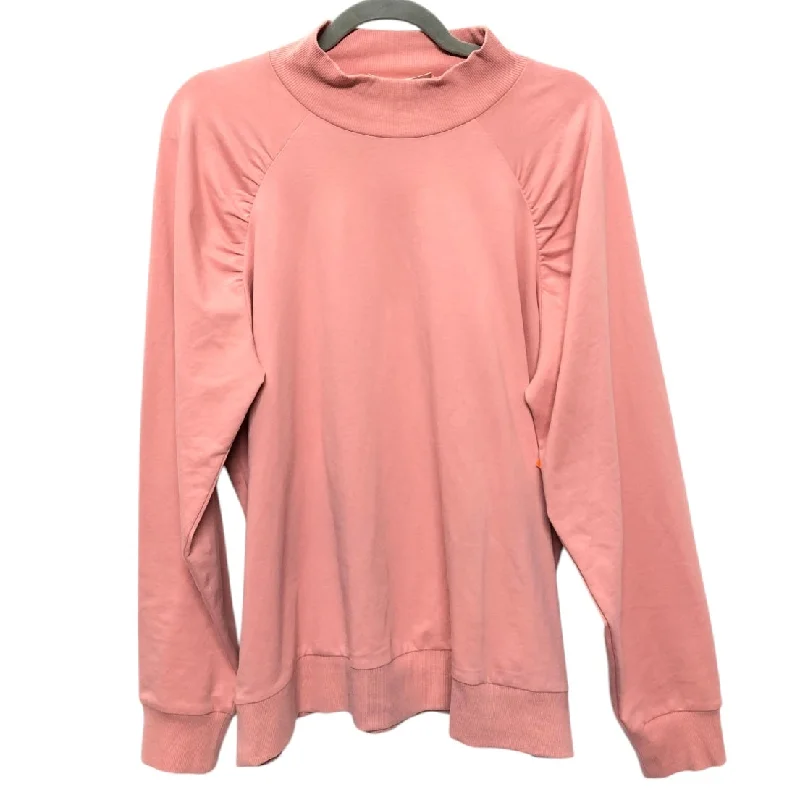 Sweatshirt Crewneck By Michael By Michael Kors In Peach, Size:Xl Practical Men's Quick