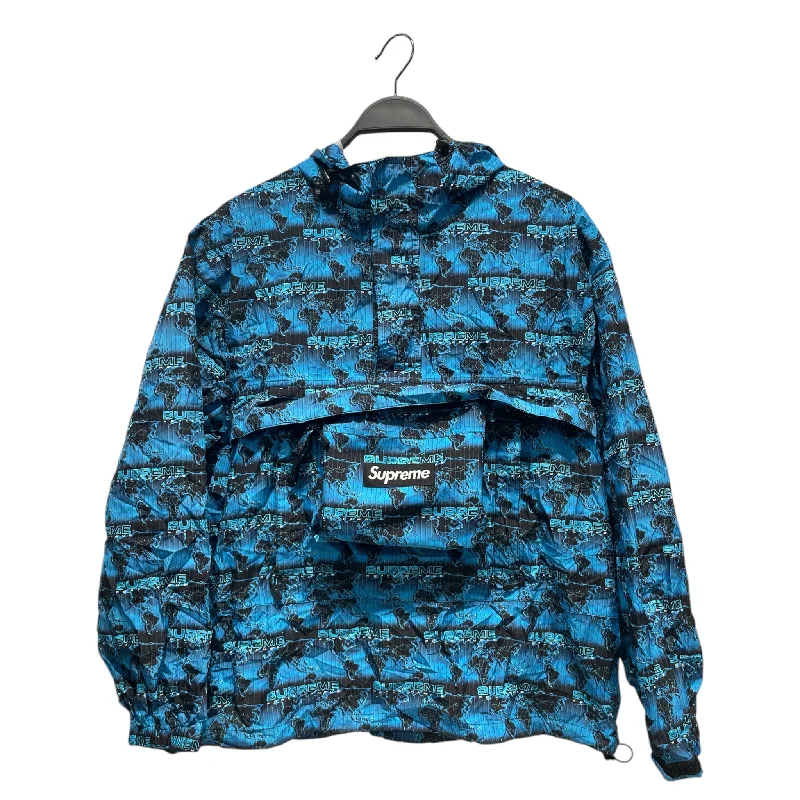 Supreme/Zip Up Hoodie/M/All Over Print/Nylon/BLU/ Earthy Men's Sustainable 