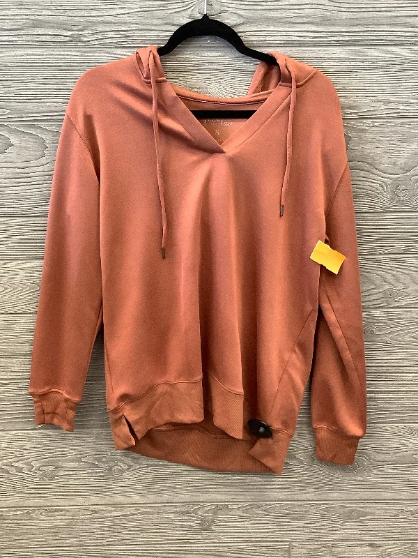 Sweatshirt Hoodie By Clothes Mentor In Orange, Size: S Athletic Men's High