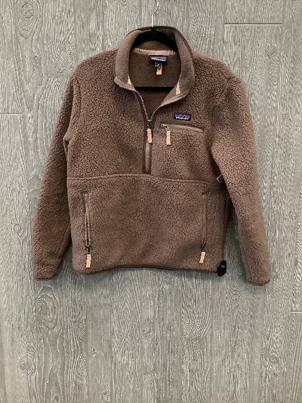 Sweatshirt Collar By Patagonia In Brown, Size: M Relaxed Men's Australian 