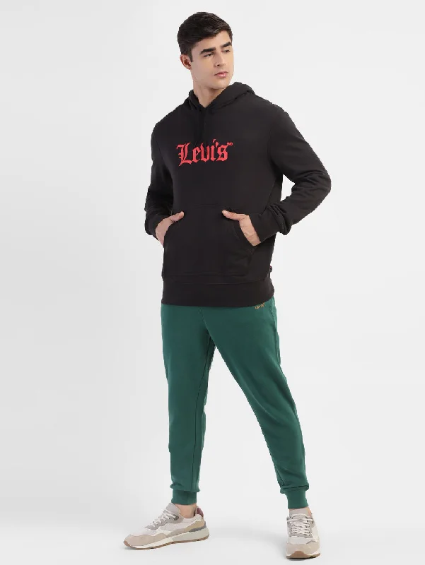 Men's Brand Logo Hooded Sweatshirt Modern Men's 