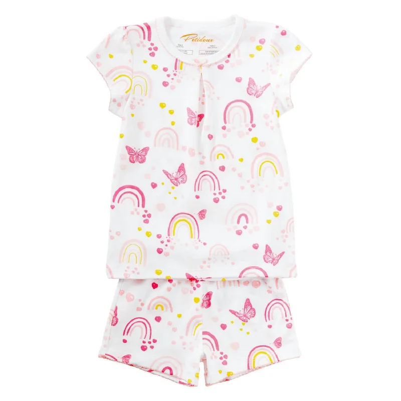 Kids' Summer Pajamas In Over The Rainbow Refined Men's Hand