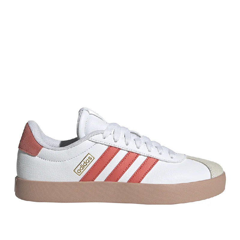 adidas Women's VL Court 3.0 Casual Shoes Monochromatic Office Style