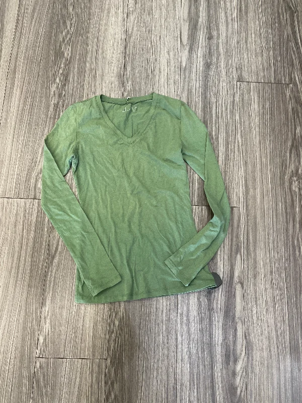 Top Long Sleeve By Glam In Green, Size: L Artistic Men's Hand