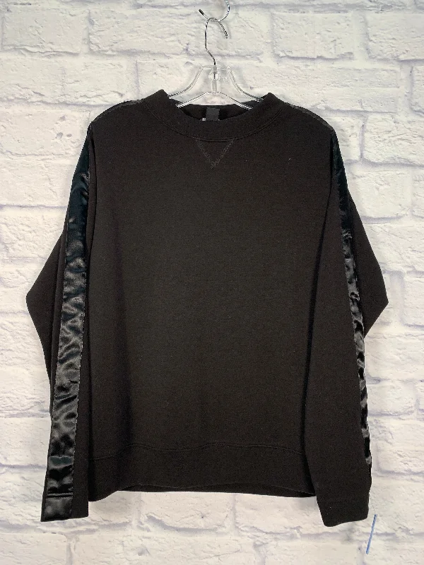 Sweatshirt Crewneck By Clothes Mentor In Black, Size: 1x Luxurious Men's High