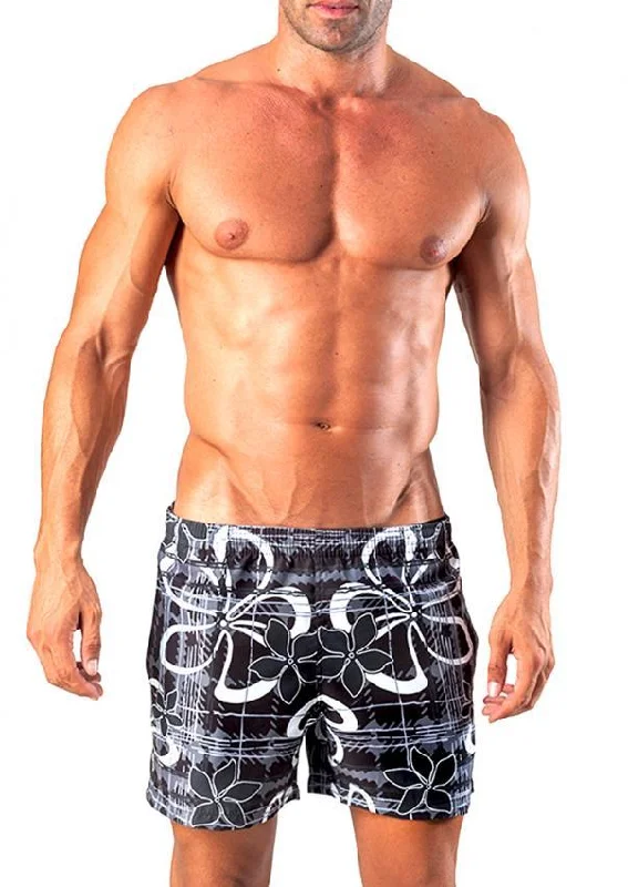 Men Swimming Shorts 1501p1 Edgy Men's Punk