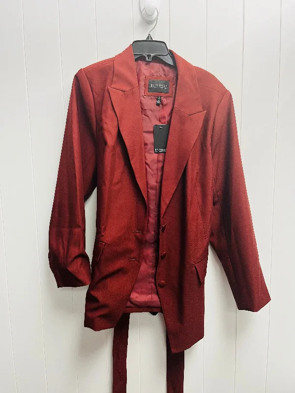 Blazer By Eloquii In Red, Size: 20 Unique Men's Upcycled