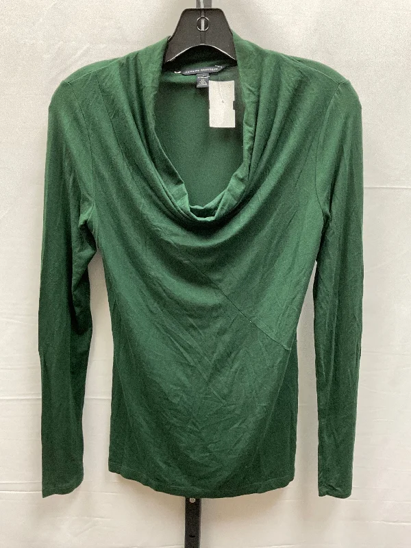 Top Long Sleeve By Banana Republic In Green, Size: Xs Bold Men's Animal